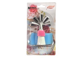 Manga decorar y 6 picos con adaptador